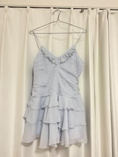 H&M キャミワンピース フリル ライトブルーのサムネイル