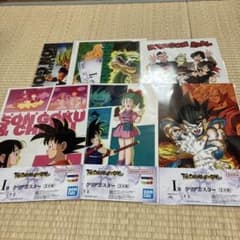 一番くじ　ドラゴンボール　 I賞クリアポスター7種セットのサムネイル