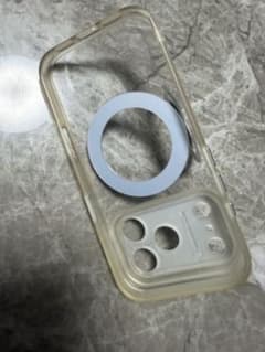 iPhone用ケース マグネット対応 クリアのサムネイル