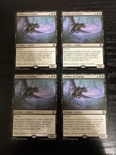 MTG 死の影 サイン入りステッチ加工プレイマット | Shop at Mercari