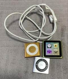 Apple 各種 iPodシリーズ 3台セット 動作未確認 現状渡し Apple iPod 本体 3点セット まとめ売り 動作等は確認していません
