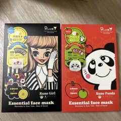 内藤 ルネフェイスマスク　 ミニポーチ ルネパンダ巾着のサムネイル