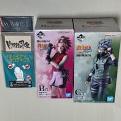 이치 반 쿠지 NARUTO 나루토 질풍전 사쿠라 카카시 피규어 세트