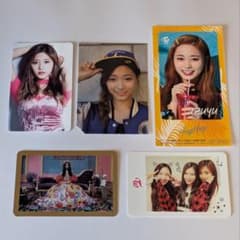 TWICE ツウィ 公式グッズセット ICカードステッカー トレカ 4枚のサムネイル