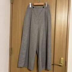 COHINA ツイード風マリンパンツ　グレーのサムネイル