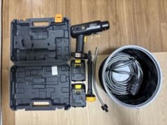 高圧洗浄機 コードレス 充電式 バッテリー2個付のサムネイル
