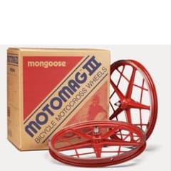 Mongoose Motomag III 自転車ホイール レッド - メルカリ