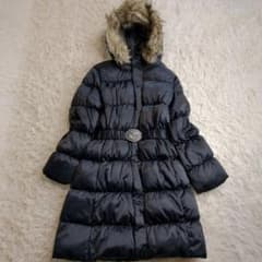RALPH LAUREN 脱着可 ファー ダウンコート エンブレム ベルト - メルカリ