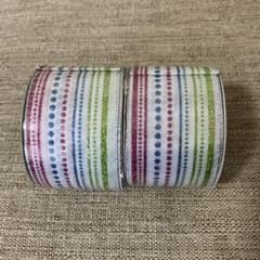 TOKYO RIBBON ストライプリボン 2個セットのサムネイル