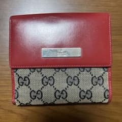 GUCCI 二つ折り財布 レッドのサムネイル