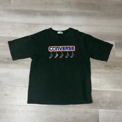 CONVERSE 5シューズ Tシャツ ダークグリーン LLのサムネイル