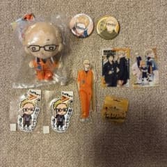 ハイキュー 月島蛍 ぬいぐるみ アクリルスタンド 缶バッジ セット