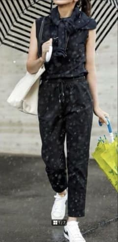 新品タグ付き FORME 東原亜希 撥水パンツ 黒 0 ウエストゴム FORME 東原亜希 2022ss 撥水パンツ 1 フォルム - メルカリ