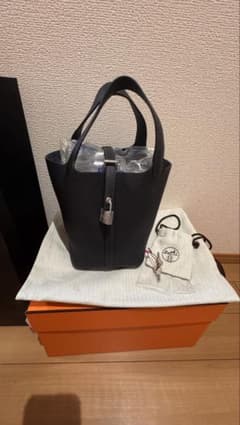 新品未使用・正規品】エルメス ピコタンロックPM ブルーニュイ 超人気 