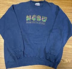 Hanes スウェット ネイビー NCSU 刺繍のサムネイル