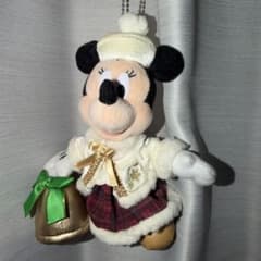 ミニーマウス ぬいぐるみバッジ クリスマス2022のサムネイル