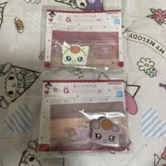 푸치큐아 이치 반 쿠지 G상 미니 지퍼 & 퍼프 세트 코코넛 2종 세트