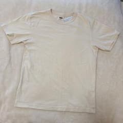 UNIQLO U メンズ 半袖 クルーネックTシャツ ベージュ Mのサムネイル