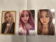 twice moremore ジヒョ トレカ 3枚セットのサムネイル
