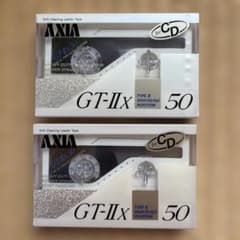 AXIA GT IIx 50 カセットテープ ハイポジション　2本セットのサムネイル