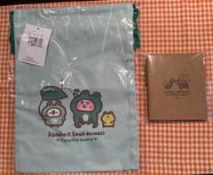 カナヘイの小動物 巾着袋 メモ帳セットのサムネイル