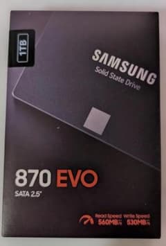 使用時間15時間】Samsung 870 EVO 1TB + 外付けケース - メルカリ