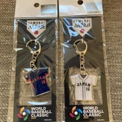 2023 WBC　大谷翔平　ユニフォームキーホルダー　ビジター　ホームのサムネイル