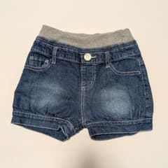 女児デニムショートパンツ　130のサムネイル
