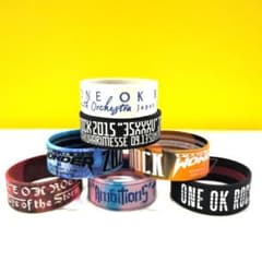 ONE OK ROCK ライブラバーバンドまとめ売り7個 - メルカリ