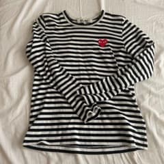 PLAY COMME des GARCONS　ボーダー　カットソー　Tシャツのサムネイル