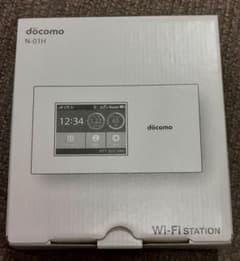 新品　docomo Wi-Fi STATION N-01H クレドールN-01のサムネイル