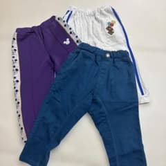 ベビー　キッズ パンツ 3本セット 95