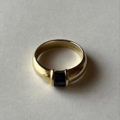 Tiffany&Co. Vintage サファイア ゴールド リング - メルカリ