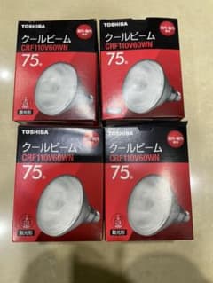 TOSHIBA 電球　クールビーム　CRF110V60WN 4個セットのサムネイル