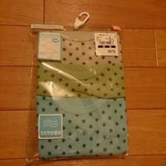 新品未使用  ノースリーブロンパース３枚組のサムネイル
