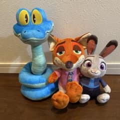 ディズニー ズートピア2 ペアぬいぐるみ ジュディ・ニック ゲイリー