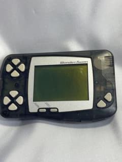BANDAI WonderSwan 本体 スケルトンブラック　ジャンク