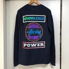 ★あっきーさま専用★STUSSY/ステューシー ロンT ネイビーMサイズのサムネイル