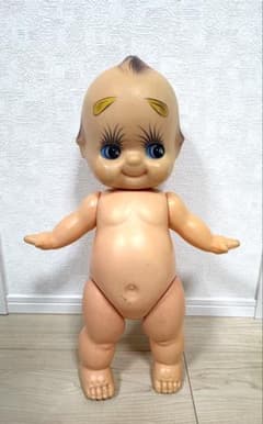 昭和レトロ 特大キューピー約57cm MADE IN JAPAN ソフビ 緑の羽 昭和レトロ 特大キューピー約57cm MADE IN JAPAN ソフビ 緑の羽 - メルカリ