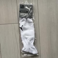 PUMA サッカーソックス 19-21cm 白 未開封のサムネイル