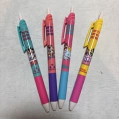 【新品】ディズニーリゾート　ボールペン（エナージェル）　黒　4本セットのサムネイル