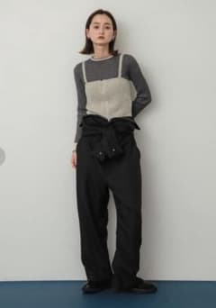 『別注』さらさ×SENSE OF PLACE　ソフトツイルジャンプスーツのサムネイル