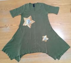 星のロングTシャツ　ゆーNo.27のサムネイル