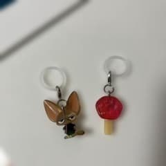 ズートピア フィニック アイスキャンディ　めじるしアクセサリー