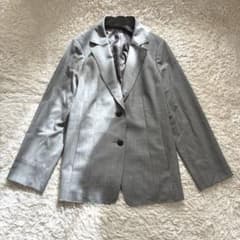 極美品】レリアン ロロピアーナ 13+ テーラード 2ジャケット グレー 2B