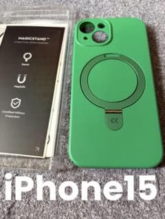 Thumbnail of 【新品】CASEKOO MAGICSTAND グリーン iPhone15 ケース