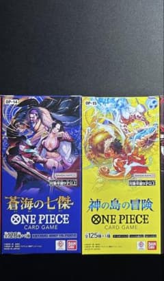 ワンピースカードゲーム 蒼海の七傑 神の島の冒険 2BOXセット - メルカリ