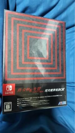 진녀신 전생 3 녹턴 HD 리마스터 한정판 현실 마계화 BOX 신품 Switch