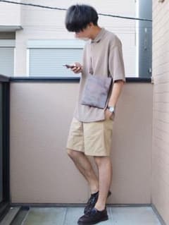 crepuscule  417別注 ニットポロシャツのサムネイル
