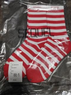 sequel sox ボーダー2足セットのサムネイル